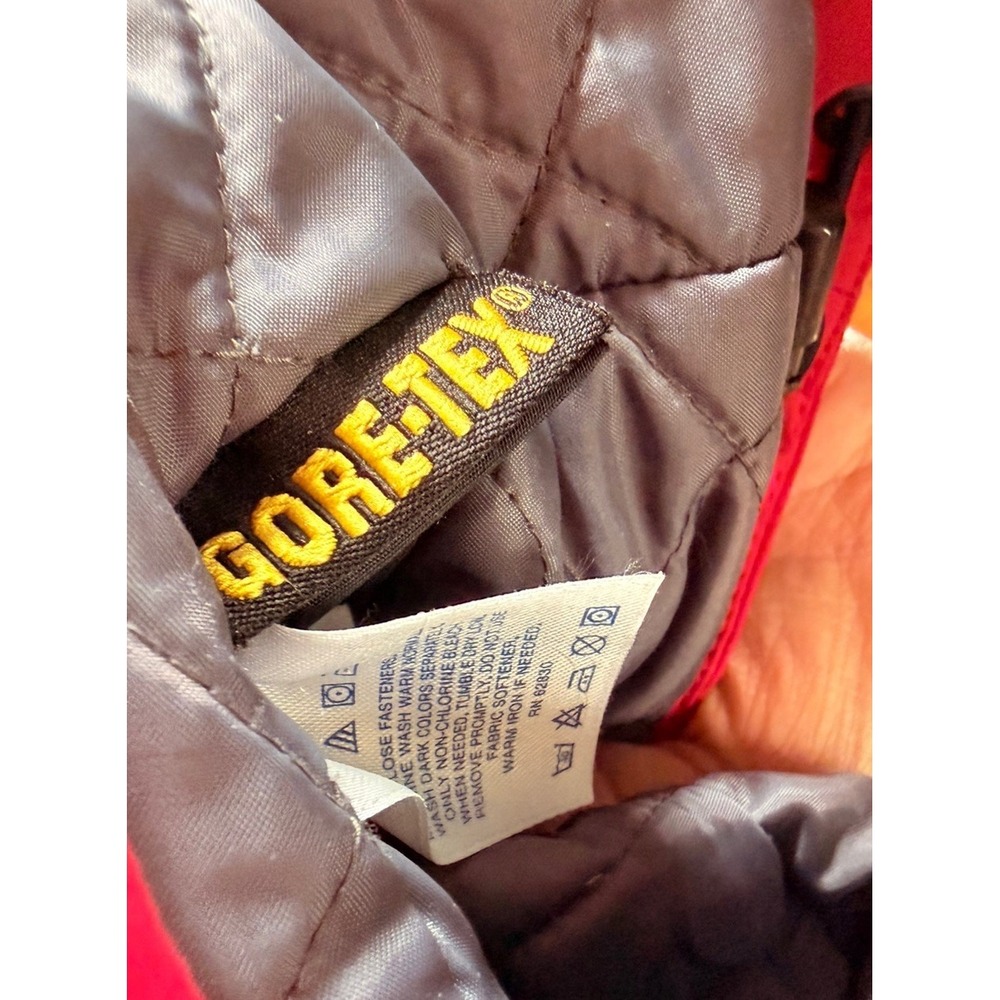 Lands' End Squall Gore-Tex Insulated Jacket Red Women's 14–16 - Picture 5 of 8